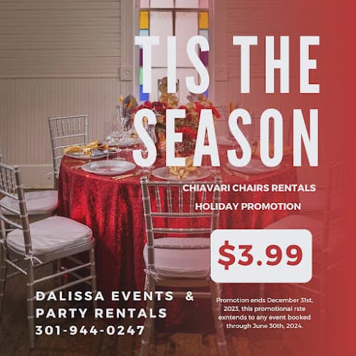 Dalissa Events and Party Rentals - Premier Party Rentals in the DMV