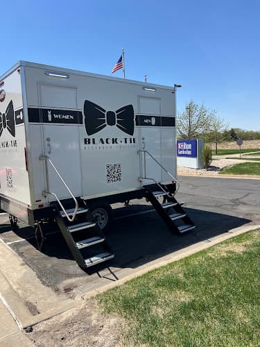 Black Tie Restroom Trailers